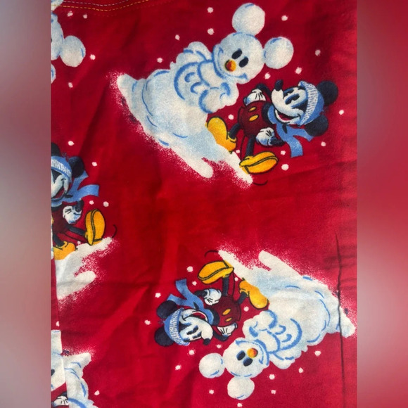 Disney - Christmas - Mickey Mouse & Snowman Comfy Pants  / Pajama Pants 🐭🎄 - Picture 9 of 9